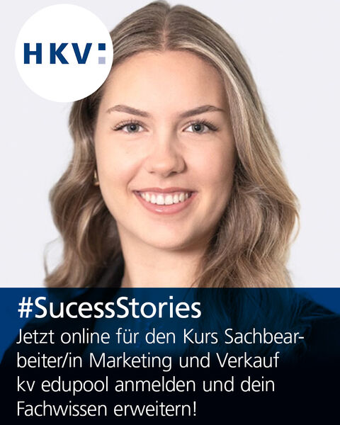 Andrea Micanovic besucht den Kurs Sachbearbeiterin Marketing und Verkauf kv edupool online